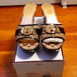 Coch platform sandle